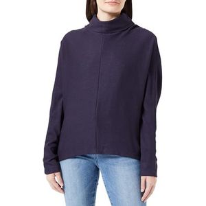 s.Oliver sweatshirt voor dames, lange mouwen, blauw 46, blauw, 46