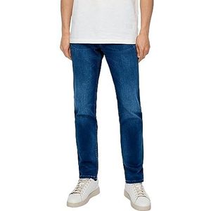 s.Oliver Heren Jeans Broek Slim Fit Keith Blue 31, blauw, 31W x 34L