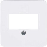 Kopp - Europa - Afdekking voor TAE-telefoon aansluitdoos - Arctisch Wit