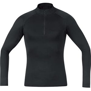 GORE WEAR Ademend ondershirt met opstaande kraag voor heren, multisport, XXL, zwart