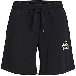 JACK & JONES Jpstlogo Sweat Shorts 2 Col Sn GMS, zwart, XS