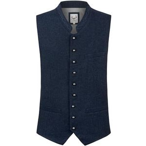 Stockerpoint Devito Klederdrachtvest voor heren, blauw, 52