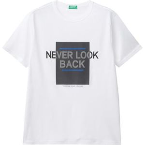 United Colors of Benetton T-shirt, Wit, S
