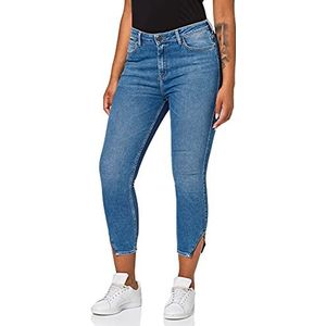 Lee Scarlett High Zip Plus Size Skinny Jeans, voor dames, blauw (Blue Aged Yz), 44W / 31L