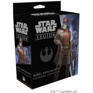 Fantasy Flight Games Atomic Mass Games, Star Wars Legion: Rebel Expansions: Rebel Expansions Specialists Personnel, Unit Expansion, Miniatures Game, Ages 14+, 2 Players, 90 Minutes Playing Time