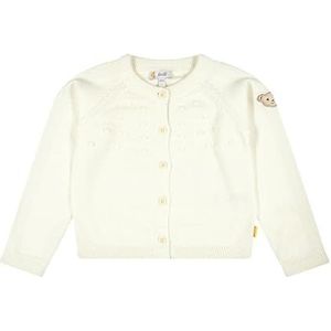 Steiff Gebreid vest voor meisjes, antiek wit., 98 cm