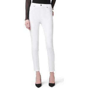 HUE Dames bedrukte manchet ultrazachte denim hoge taille legging | Fashion Legging, Wit, S