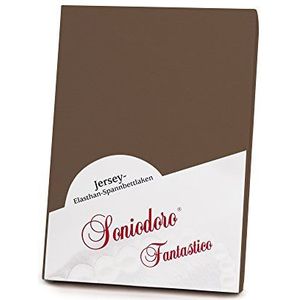 Brändl Hoeslaken, 75 chocolade, 180x200-200x220 cm