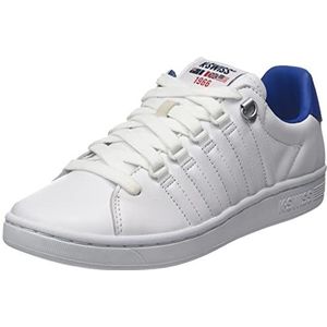 K-Swiss Heren Lozan II Sneakers, WHT/WHT/CLSCBLUE, 40 EU