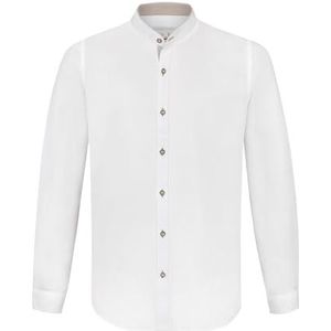 Stockerpoint Salto overhemd voor heren, wit-grijs, S