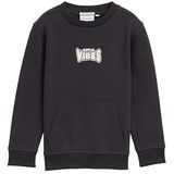 TOM TAILOR - Sweatshirt - Donkergrijs - Ronde Hals - Lange Mouw