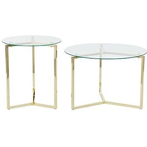 DKD Home Decor Set van 2 tafels, standaard