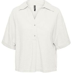 PCKIANA SS shirt BC, cloud dancer, M