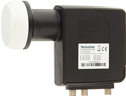 TechniSat - SCR-LNB 8+2 UNI - LNB - Zwart - Geschikt voor 10 Abonnees