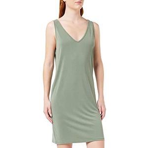 Vero Moda Hangrecht dames Vmfilli V-hals Sl Knee Dress Noos,Laurel Wreath,XS