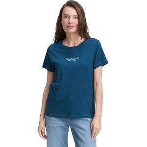 TOM TAILOR - 13183 - T-shirt - Dark Petrol - Dames