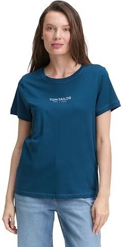 TOM TAILOR - 13183 - T-shirt - Dark Petrol - Dames