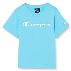 Champion Legacy American Classics-Logo S/S T-shirt, lichtblauw, 3-4 jaar kinderen en jongens