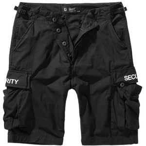 Brandit Security BDU Ripstop Shorts, kleur: zwart, maat: M, Zwart Security, M