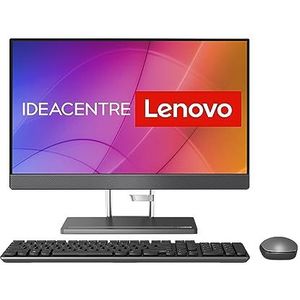 Lenovo IdeaCentre 5i All in One | 23,8 inch Full HD Display | Intel Core i5-13500H | 16GB RAM | 1TB SSD | Intel Iris Xe Graphics | Win11 Home | QWERTZ | grijs | incl. toetsenbord & muis | 3 maanden