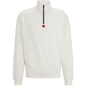 HUGO Durty Sweatshirt voor heren, Open White121, S