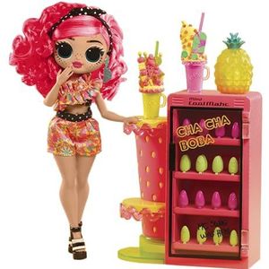 LOL Surprise OMG Sweet Nails - Pinky Pops Fruit Shop - Met 15 Verrassingen waaronder Echte Nagellak, Druknagels, Stickervellen, Glitter, 1 Modepop en Meer - Geweldig voor Kinderen vanaf 4 Jaar