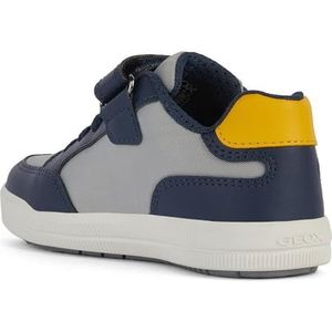 Geox J Arzach Boy A Sneakers, marineblauw/grijs, 33 EU, Marineblauw/grijs, 33 EU