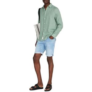 Sisley Mens Bermuda 4HC1S9001 Shorts, Light Blue Denim 901, 32, Lichtblauw Denim 901, 32