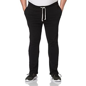 Urban Classics Heren sportbroek van biologisch katoen Organic Low Crotch sweatpants, joggingbroek voor mannen in 2 kleuren, maten S - XXL, zwart, M