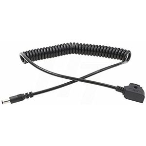 HangTon cameramonitor D-Tap gelijkstroomkabel met 5,5 * 2,5 mm spiraalkabel voor Blackmagic BMCC DSLR