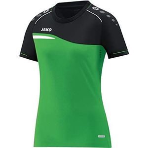 JAKO Heren T-Shirt Competition 2.0, zacht groen/zwart, M