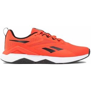 Reebok Heren NANOFLEX TR 2 Sneaker, DYNRED/CBLACK/FTWWHT, 8 UK, Dynred Cblack Ftwwht, 42 EU