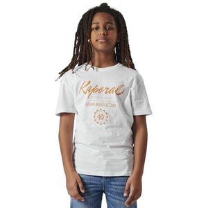 Kaporal, T-shirt, model ORIAN, jongens, wit, 08 A; regular fit, korte mouwen, ronde hals, Wit, 8 Jaren