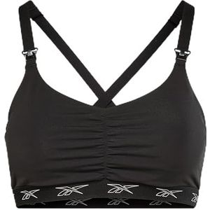 Reebok Y Nursing Sport BH Zwart, Zwart, XS