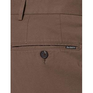 Hackett London Core Kensington Straight Jeans voor heren, Bruin (Walnoot 876), 28W / 34L