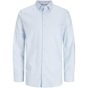 JPRBLANORDIC Detail Shirt L/S, kasjmier blauw/pasvorm: comfortabele pasvorm, S