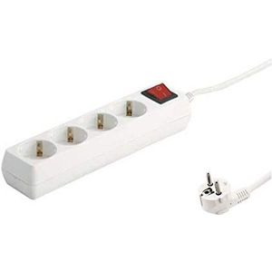 Sokkel IV TOM met schakelaar, 3 x 1,5 m stopcontacten, T/T+CAB. Ideaal voor het veilig en gemakkelijk aansluiten van meerdere apparaten. Gemakkelijke toegang en organisatie voor uw huis of kantoor.