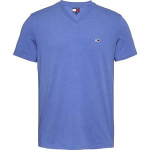 Tommy Jeans - Tjm Xslim - T-shirt - Blauw - Duurzaam Geproduceerd