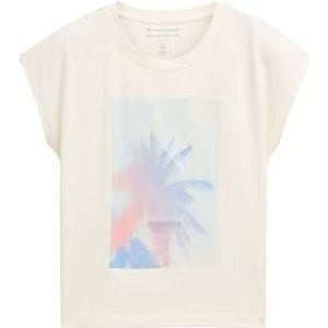 TOM TAILOR meisjes top, 12906 - Wool White, 128
