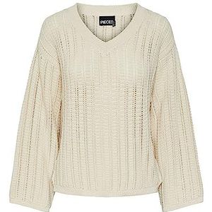 PIECES Dames gebreide trui PCJESCA, berk, M