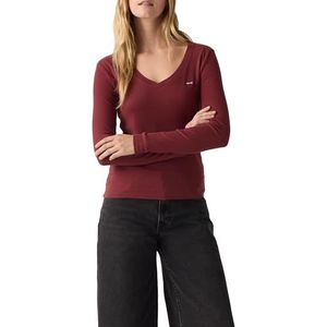 A9330 - T-shirt - Granaatappel - Katoen - Lange Mouwen