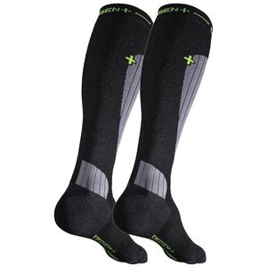 DISSENT Gfx Compressie Dl-wool Skisokken, uniseks, 1 stuk