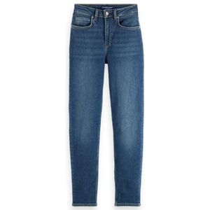 Scotch & Soda Core High Five Super Stretch Slim Jeans - Classic Blue Dames, Classic Blue 0543, 31W x 30L
