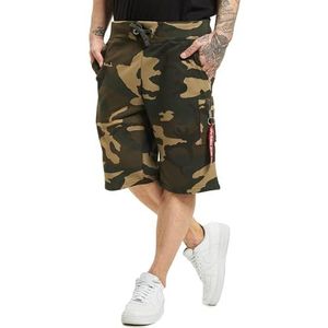 Alpha Industries X-Fit Cargo Short Camo voor heren Wdl Camo 65 S