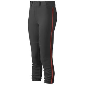 Mizuno Vrouwen Vrouwen Riemen Piped Pant Vrouwen Riem Piped Pant S Wit-Rood