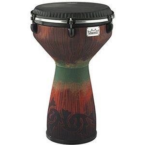 Remo Wereldpercussie Djembe Flareout Rood DJ-7113-60