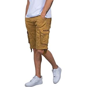 Alpha Industries Jet Korte Herenbroek Khaki