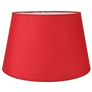 Sema 97217 lampenkap rond textuur/stof rood