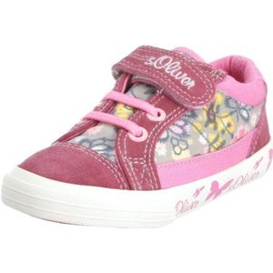 s.Oliver Casual sneakers voor meisjes, Roze Rosa Berry Kam 588