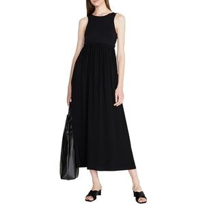 Sisley Womens 4B5FLV03M Dress, Black 100, 38, Black 100, 38